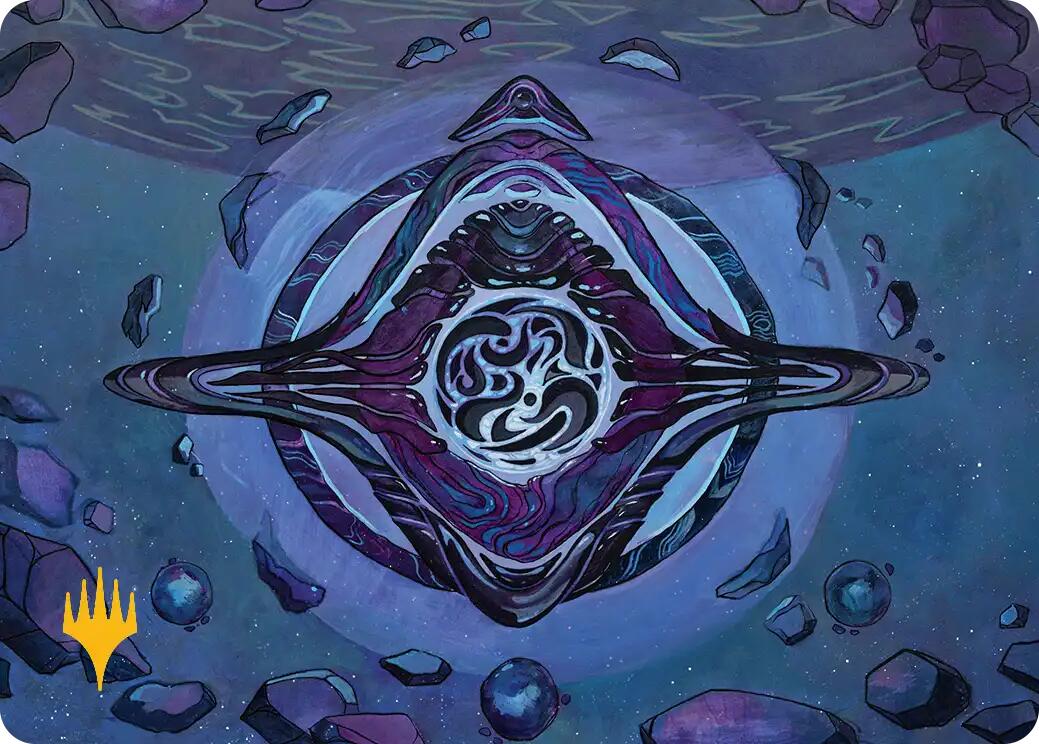 Archenemy's Charm Art Card (Gold-Stamped Planeswalker Symbol) [Edge of Eternities Art Series] | Tabernacle Games
