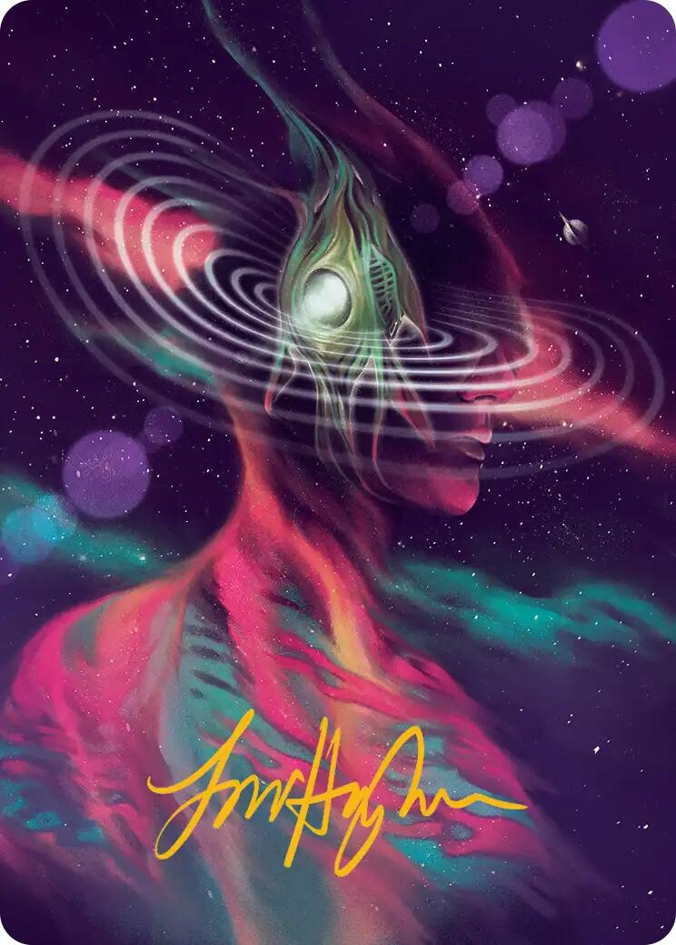 Terrasymbiosis Art Card (Gold-Stamped Signature) [Edge of Eternities Art Series] | Tabernacle Games