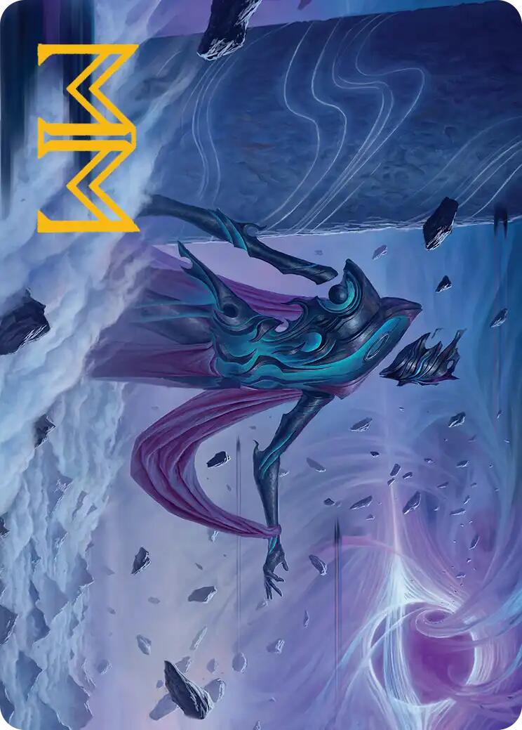 Bygone Colossus Art Card (Gold-Stamped Signature) [Edge of Eternities Art Series] | Tabernacle Games