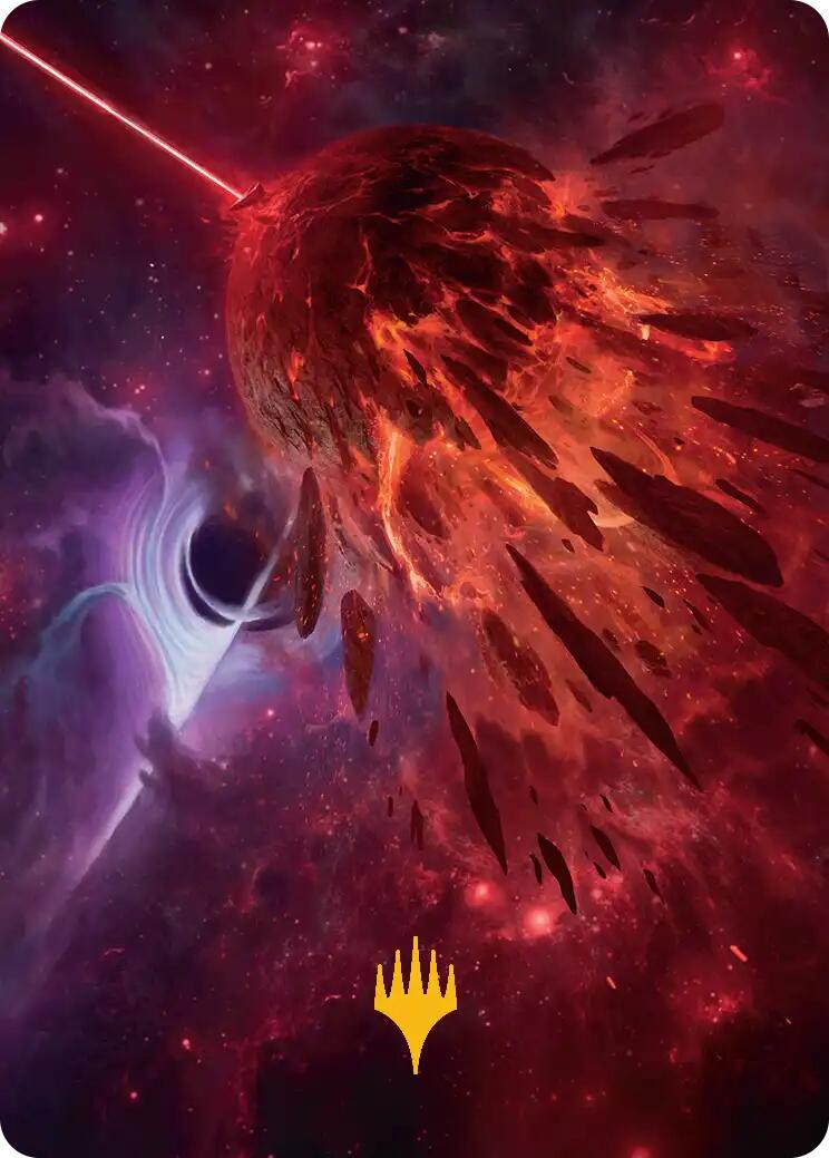 Kavaron, Memorial World Art Card (Gold-Stamped Planeswalker Symbol) [Edge of Eternities Art Series] | Tabernacle Games