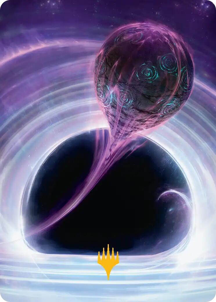 Susur Secundi, Void Altar Art Card (Gold-Stamped Planeswalker Symbol) [Edge of Eternities Art Series] | Tabernacle Games