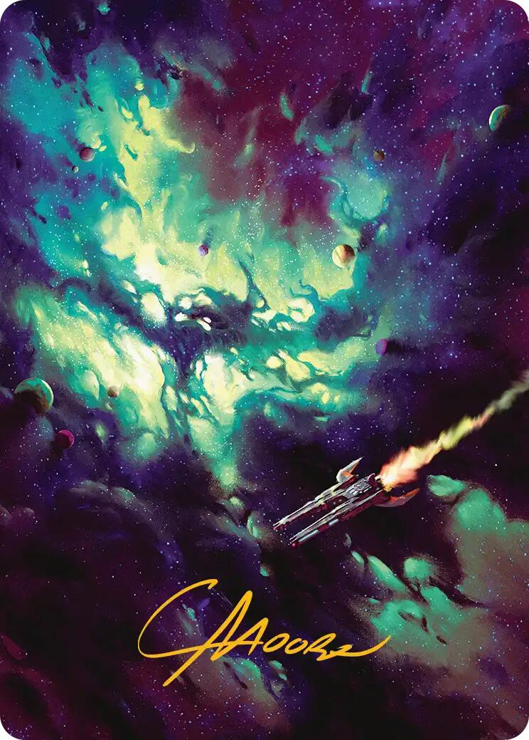 Blinkmoth Nexus Art Card (Gold-Stamped Signature) [Edge of Eternities Art Series] | Tabernacle Games