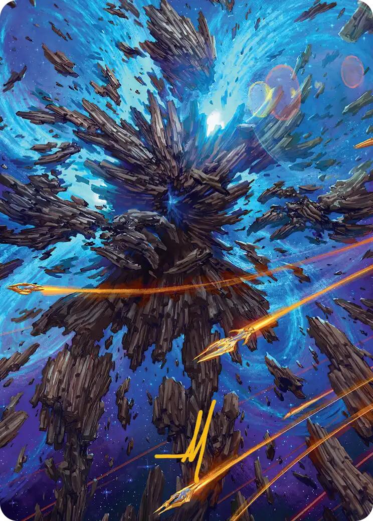 Celestial Colonnade Art Card (Gold-Stamped Signature) [Edge of Eternities Art Series] | Tabernacle Games