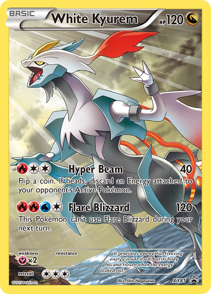 White Kyurem (XY81) (Full Art Promo) [XY: Black Star Promos] | Tabernacle Games