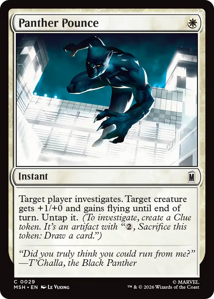 Panther Pounce [Marvel Super Heroes] | Tabernacle Games