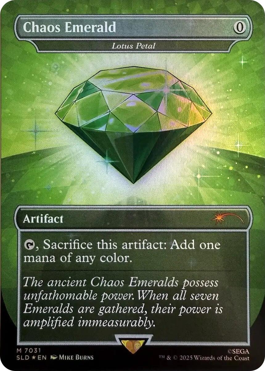 Chaos Emerald - Lotus Petal (7031) [Secret Lair Drop Series] | Tabernacle Games
