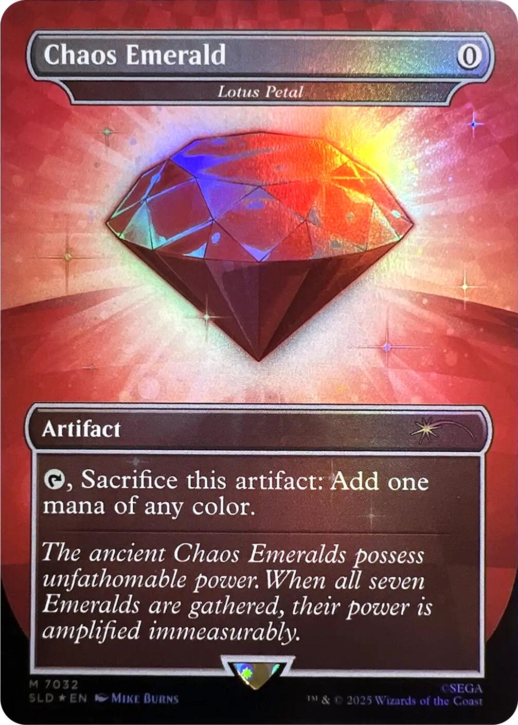 Chaos Emerald - Lotus Petal (7032) [Secret Lair Drop Series] | Tabernacle Games