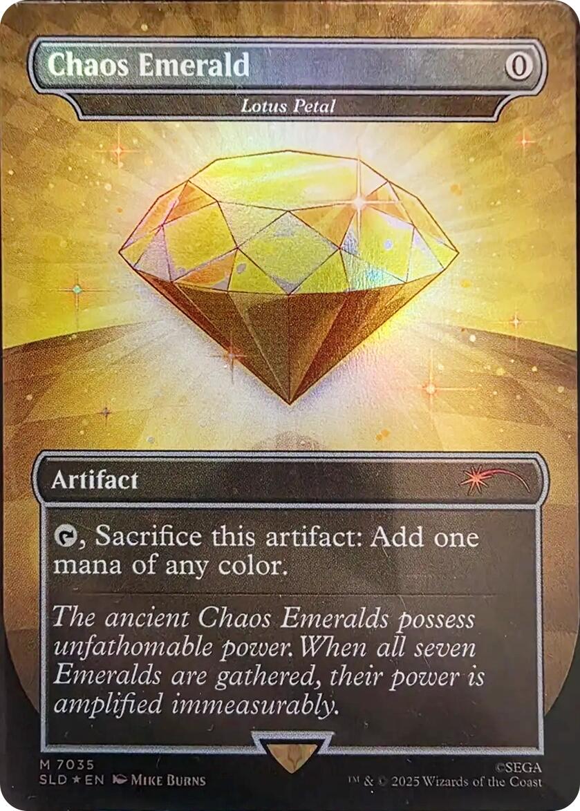 Chaos Emerald - Lotus Petal (7035) [Secret Lair Drop Series] | Tabernacle Games