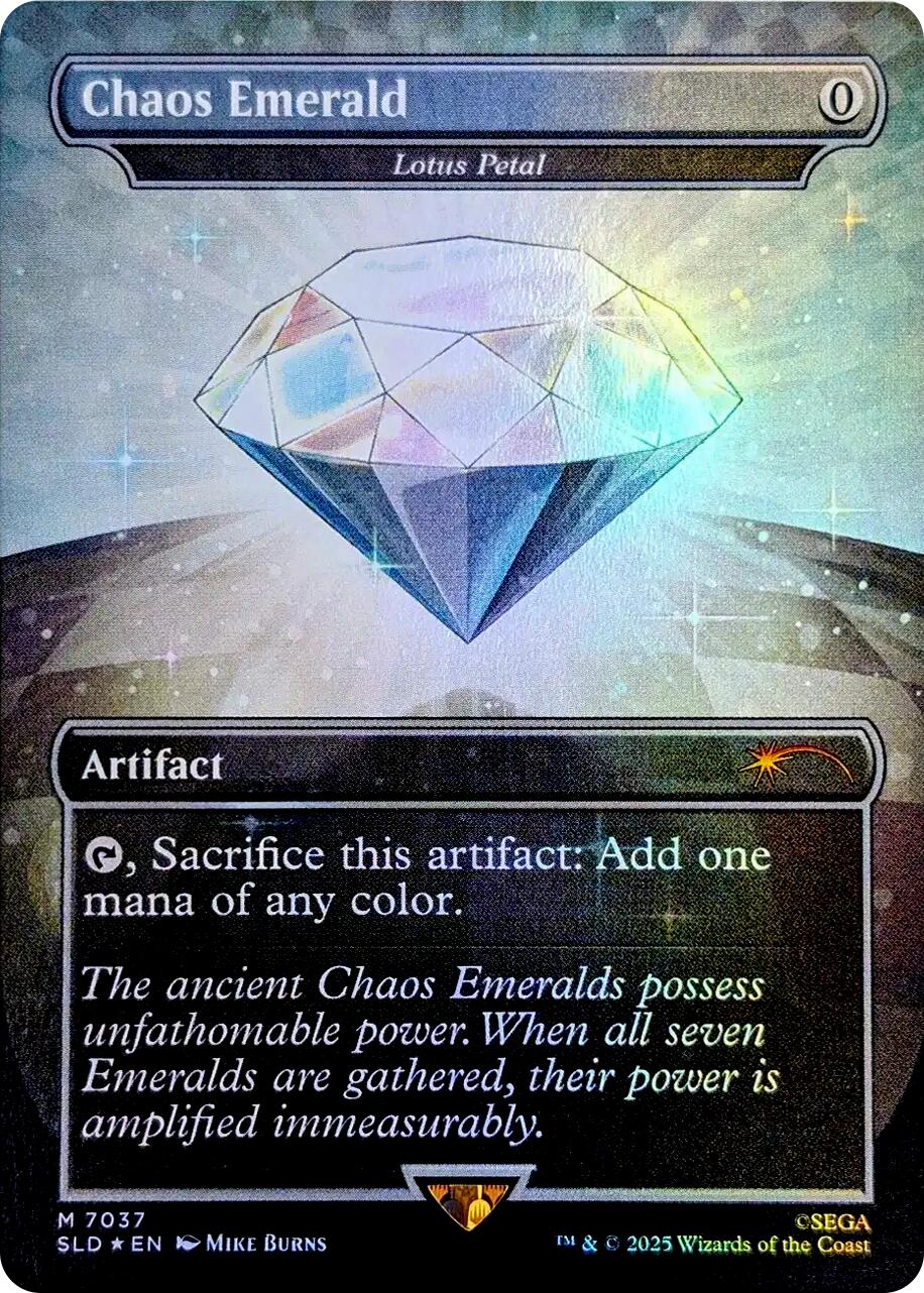 Chaos Emerald - Lotus Petal (7037) [Secret Lair Drop Series] | Tabernacle Games