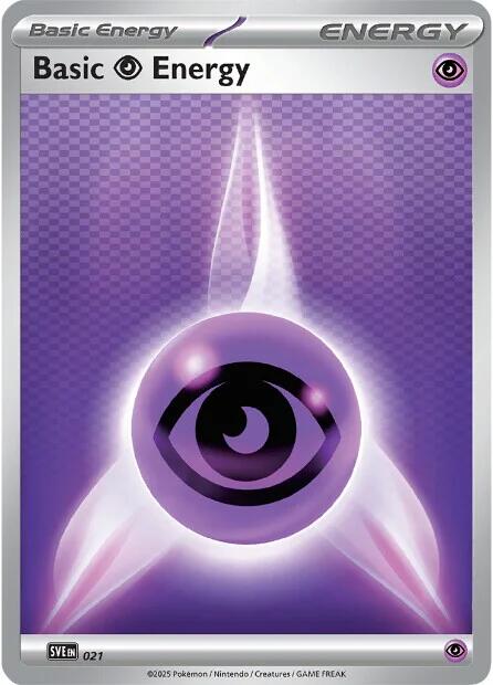 Basic Psychic Energy (021) [Scarlet & Violet: Black Bolt] | Tabernacle Games