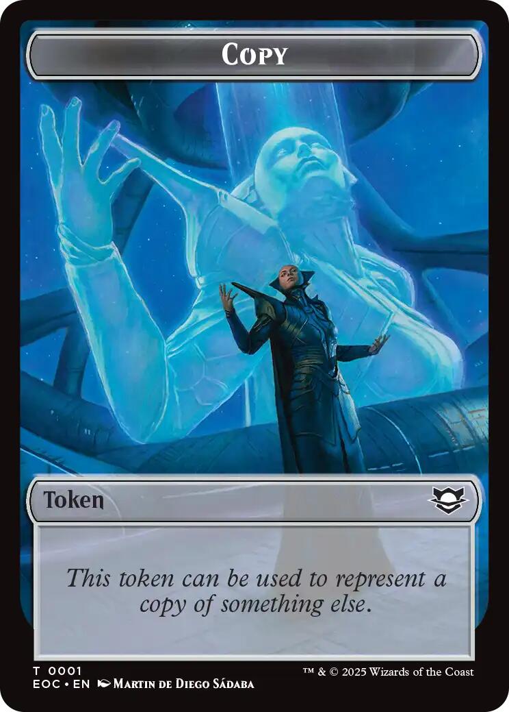 Copy // Pest Double-Sided Token [Edge of Eternities Commander Tokens] | Tabernacle Games