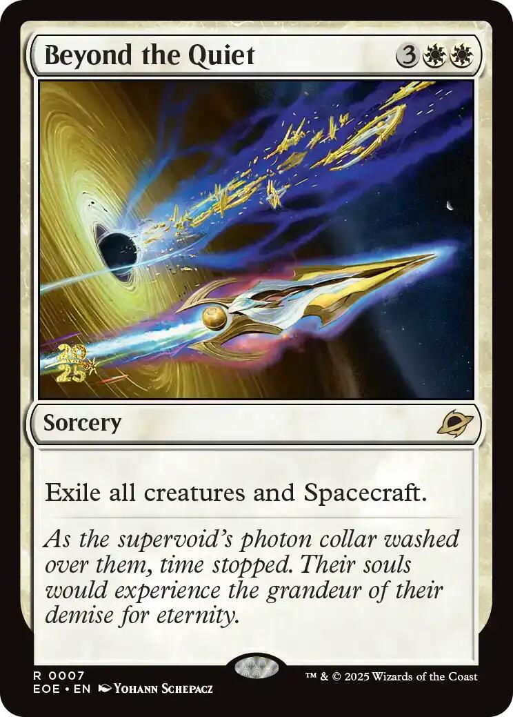 Beyond the Quiet [Edge of Eternities Prerelease Promos] | Tabernacle Games