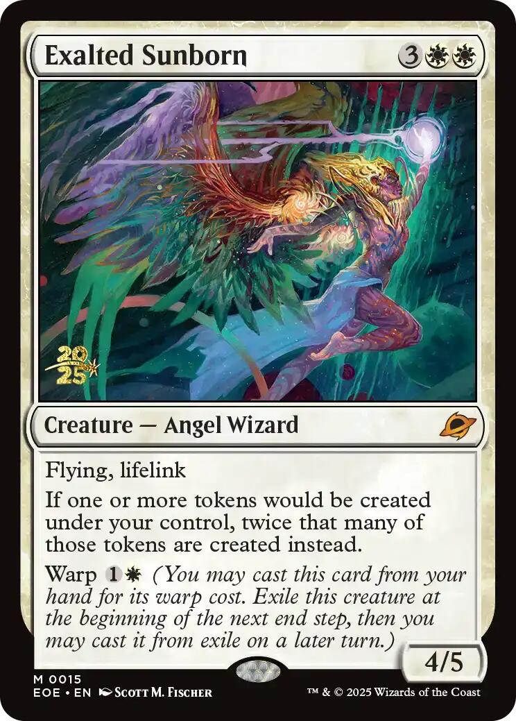 Exalted Sunborn [Edge of Eternities Prerelease Promos] | Tabernacle Games