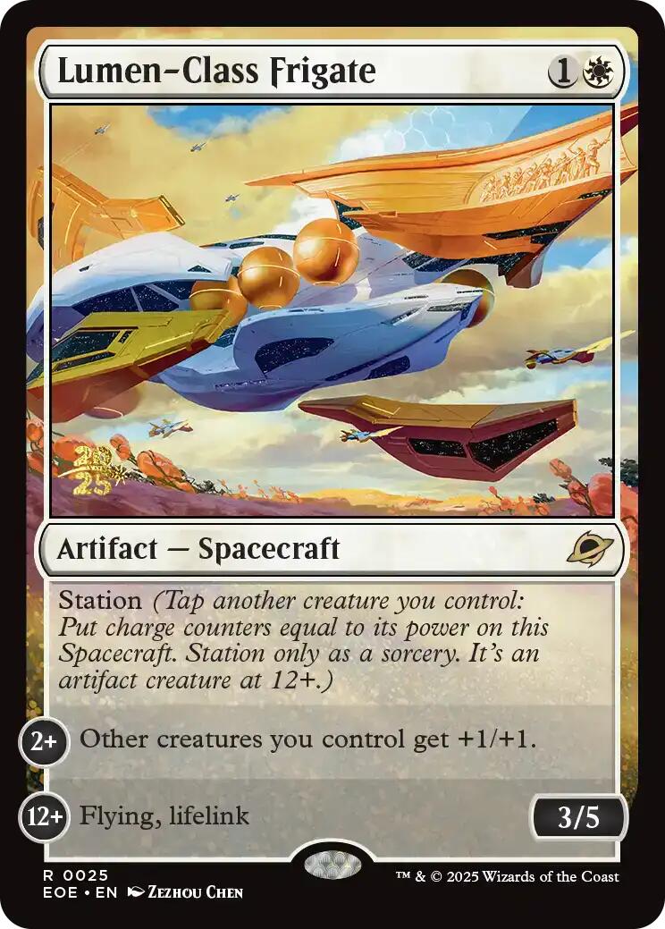 Lumen-Class Frigate [Edge of Eternities Prerelease Promos] | Tabernacle Games