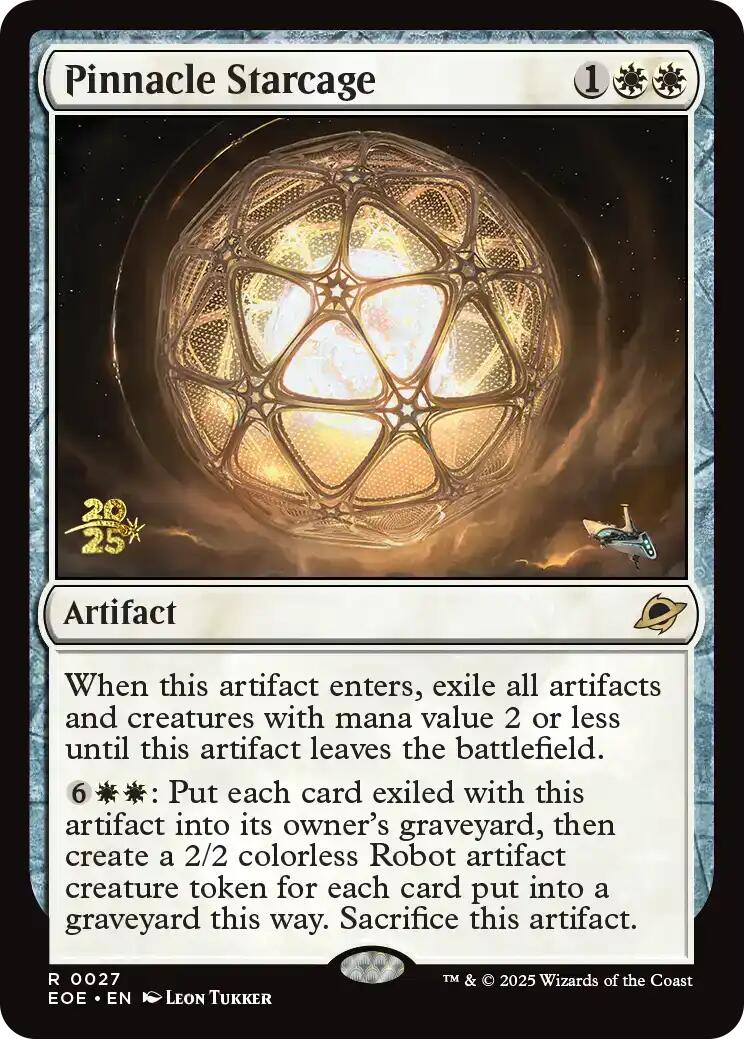 Pinnacle Starcage [Edge of Eternities Prerelease Promos] | Tabernacle Games