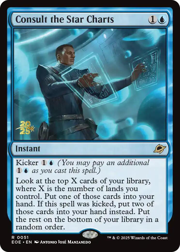 Consult the Star Charts [Edge of Eternities Prerelease Promos] | Tabernacle Games