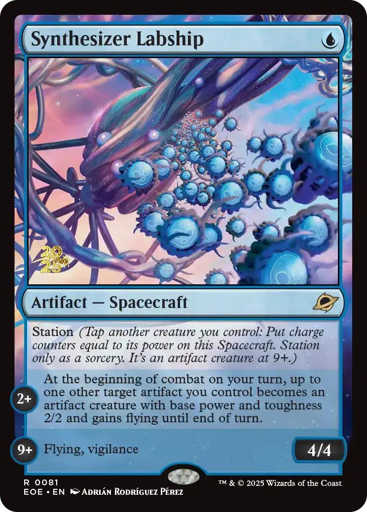 Synthesizer Labship [Edge of Eternities Prerelease Promos] | Tabernacle Games