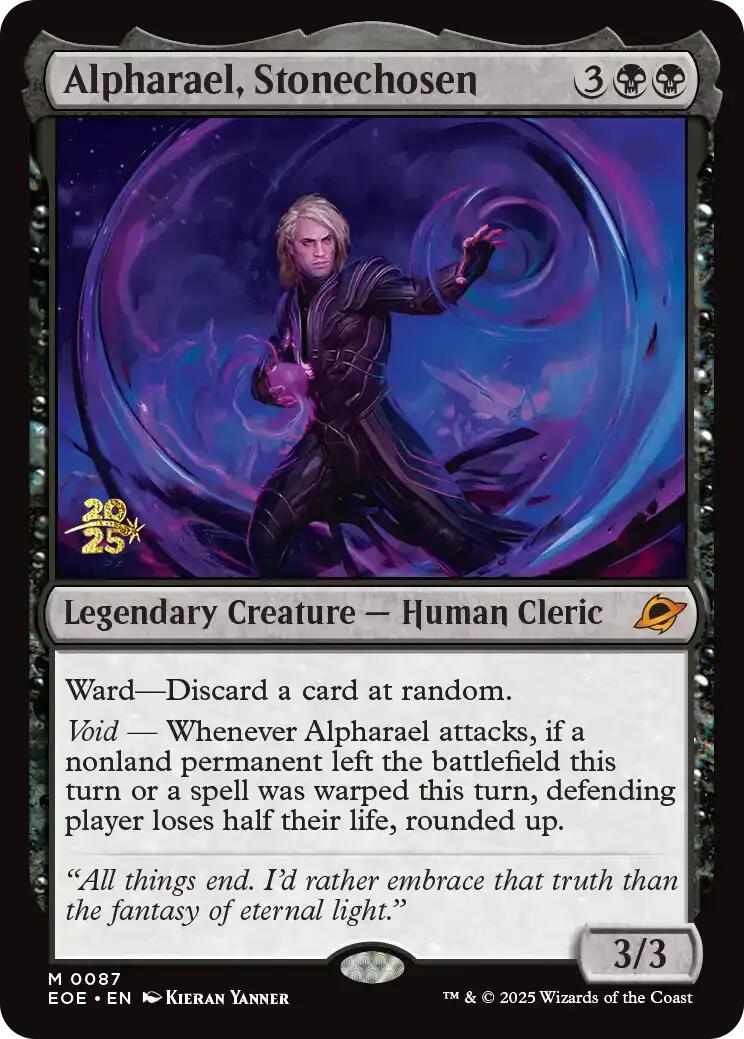 Alpharael, Stonechosen [Edge of Eternities Prerelease Promos] | Tabernacle Games