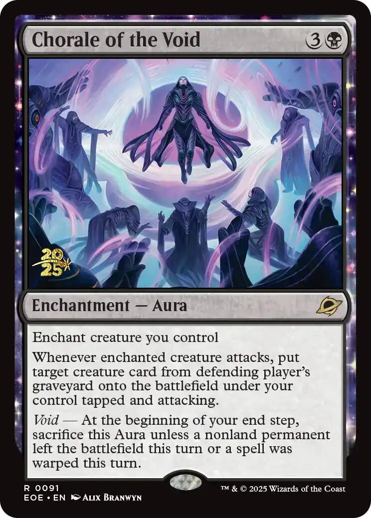Chorale of the Void [Edge of Eternities Prerelease Promos] | Tabernacle Games