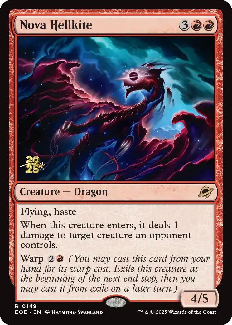 Nova Hellkite [Edge of Eternities Prerelease Promos] | Tabernacle Games