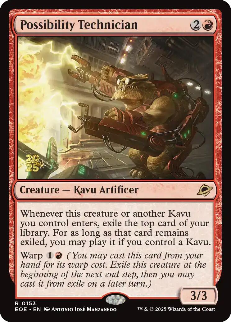 Possibility Technician [Edge of Eternities Prerelease Promos] | Tabernacle Games