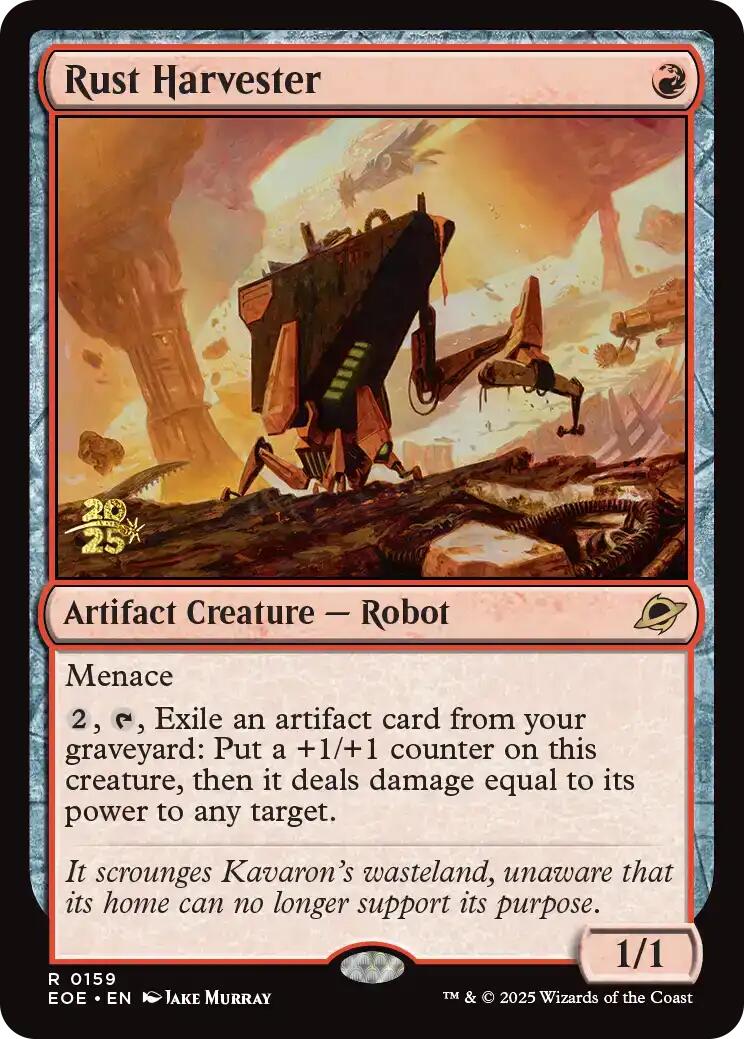 Rust Harvester [Edge of Eternities Prerelease Promos] | Tabernacle Games