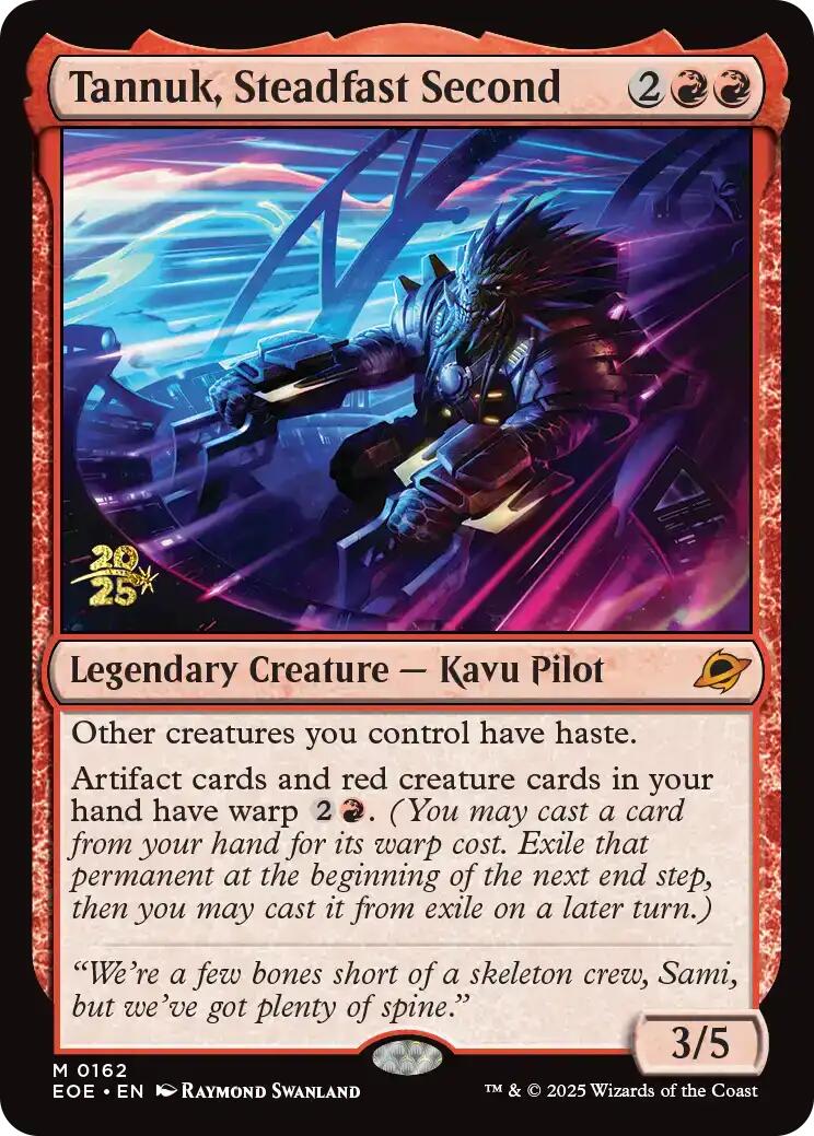 Tannuk, Steadfast Second [Edge of Eternities Prerelease Promos] | Tabernacle Games