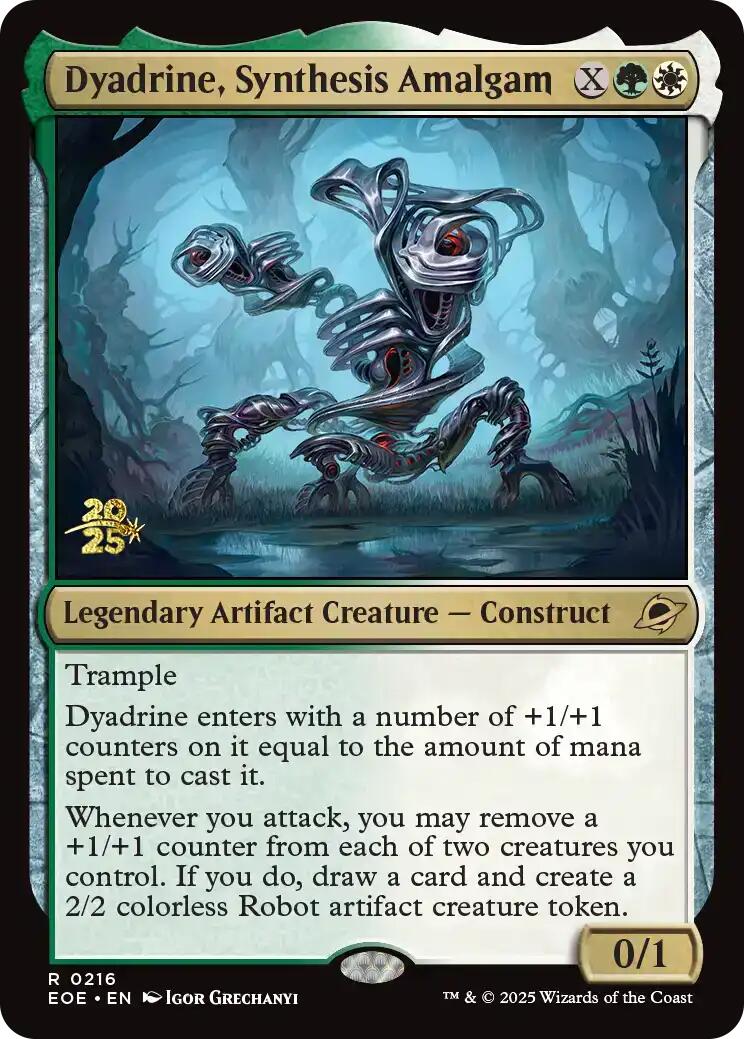 Dyadrine, Synthesis Amalgam [Edge of Eternities Prerelease Promos] | Tabernacle Games
