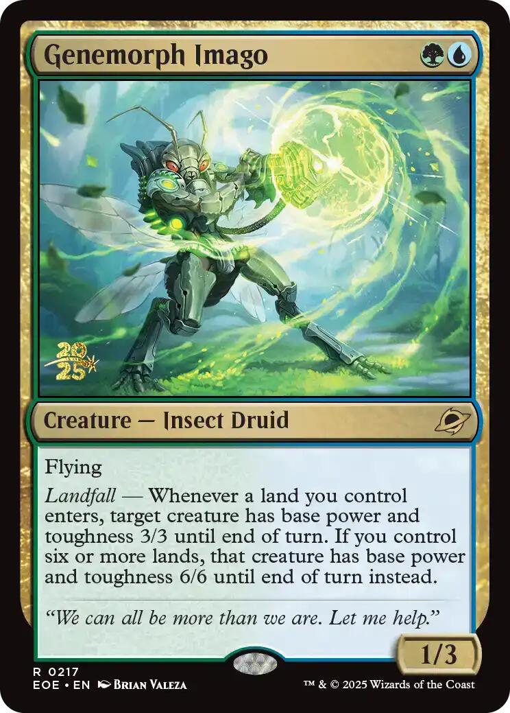Genemorph Imago [Edge of Eternities Prerelease Promos] | Tabernacle Games