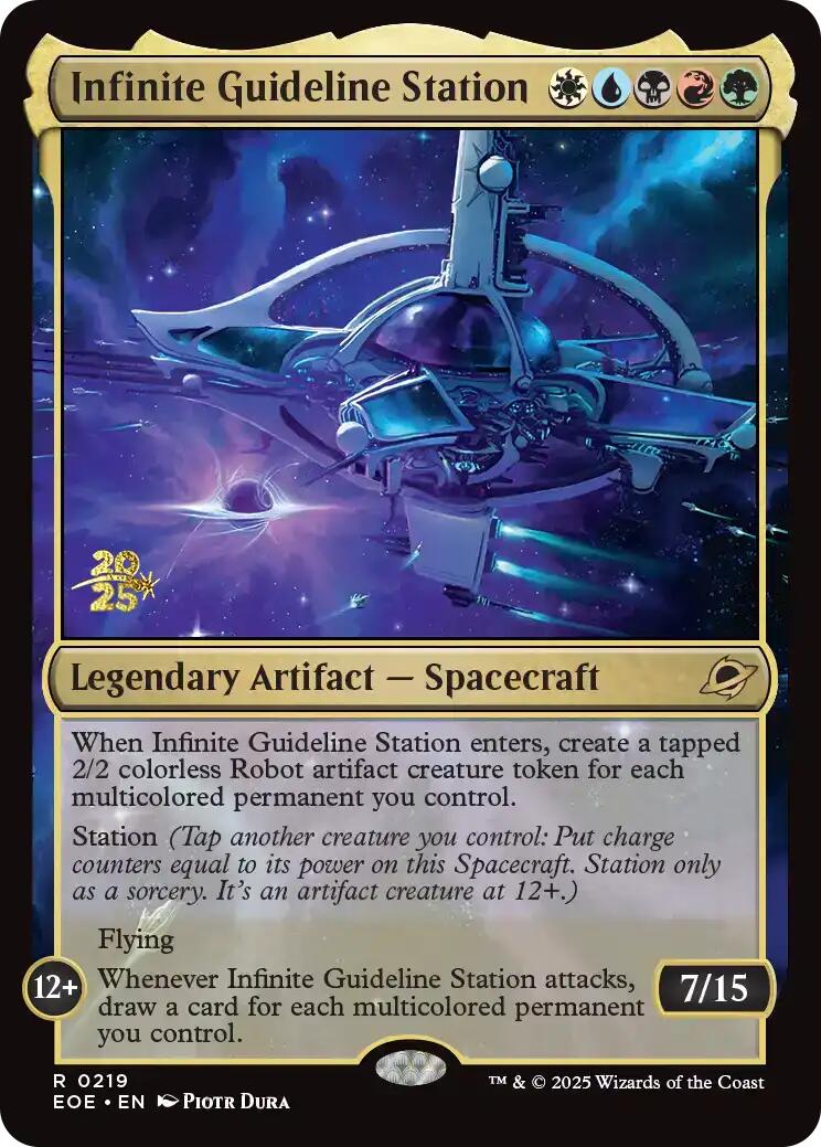 Infinite Guideline Station [Edge of Eternities Prerelease Promos] | Tabernacle Games