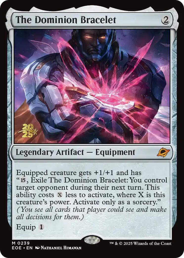 The Dominion Bracelet [Edge of Eternities Prerelease Promos] | Tabernacle Games