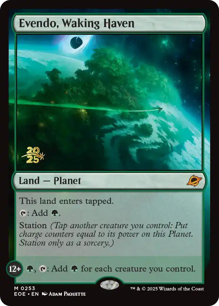 Evendo, Waking Haven [Edge of Eternities Prerelease Promos] | Tabernacle Games
