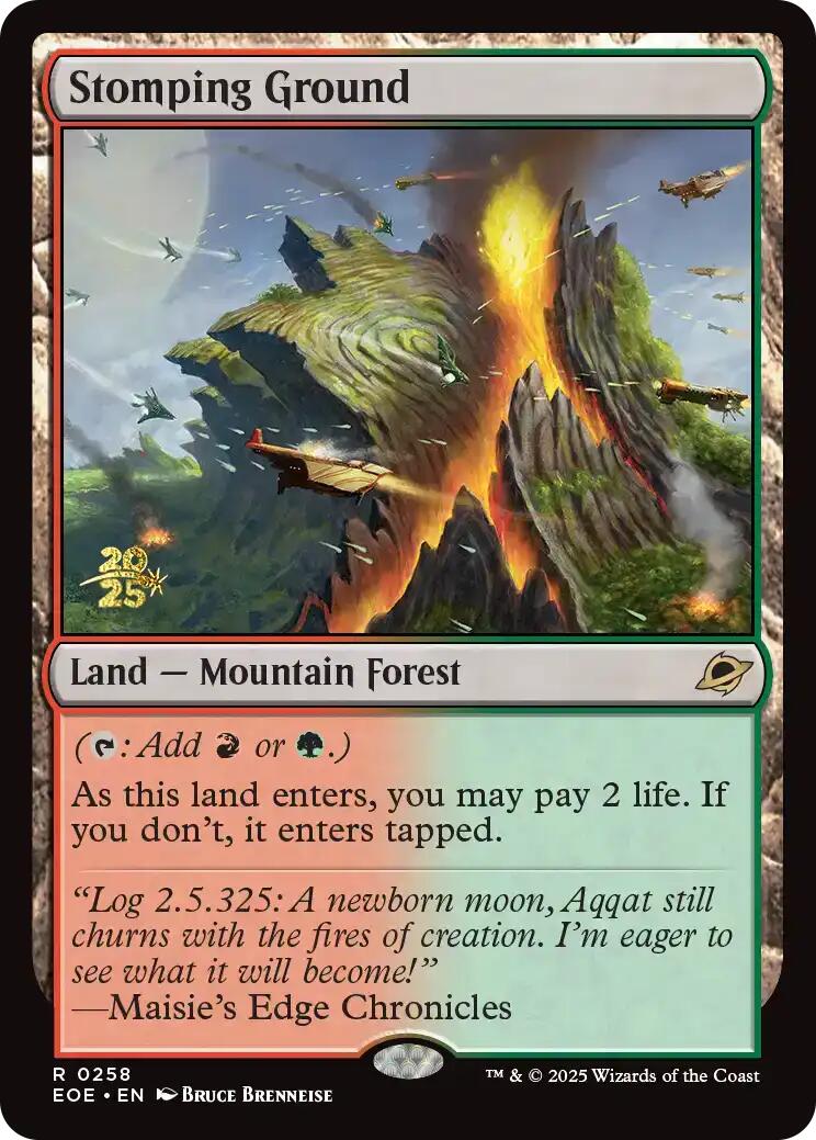 Stomping Ground [Edge of Eternities Prerelease Promos] | Tabernacle Games