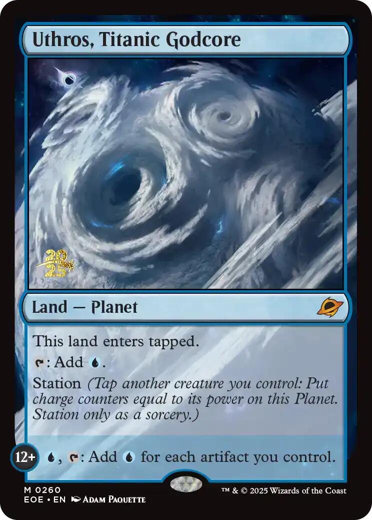 Uthros, Titanic Godcore [Edge of Eternities Prerelease Promos] | Tabernacle Games