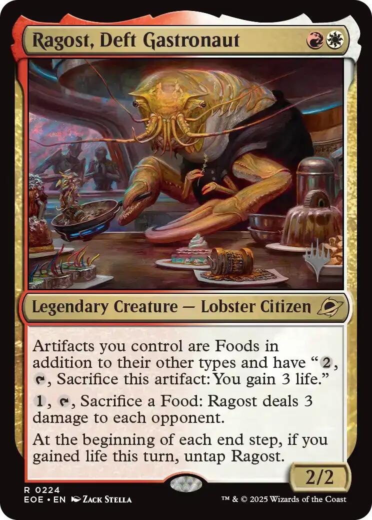 Ragost, Deft Gastronaut [Edge of Eternities Promo Pack] | Tabernacle Games