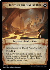 Brass's Tunnel-Grinder // Tecutlan, The Searing Rift (Extended Art) [The Lost Caverns of Ixalan] | Tabernacle Games