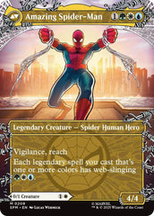 Peter Parker (0208) (Borderless) [Marvel's Spider-Man] | Tabernacle Games