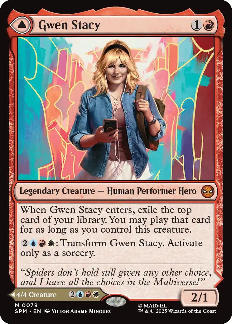 Gwen Stacy [Marvel's Spider-Man] | Tabernacle Games
