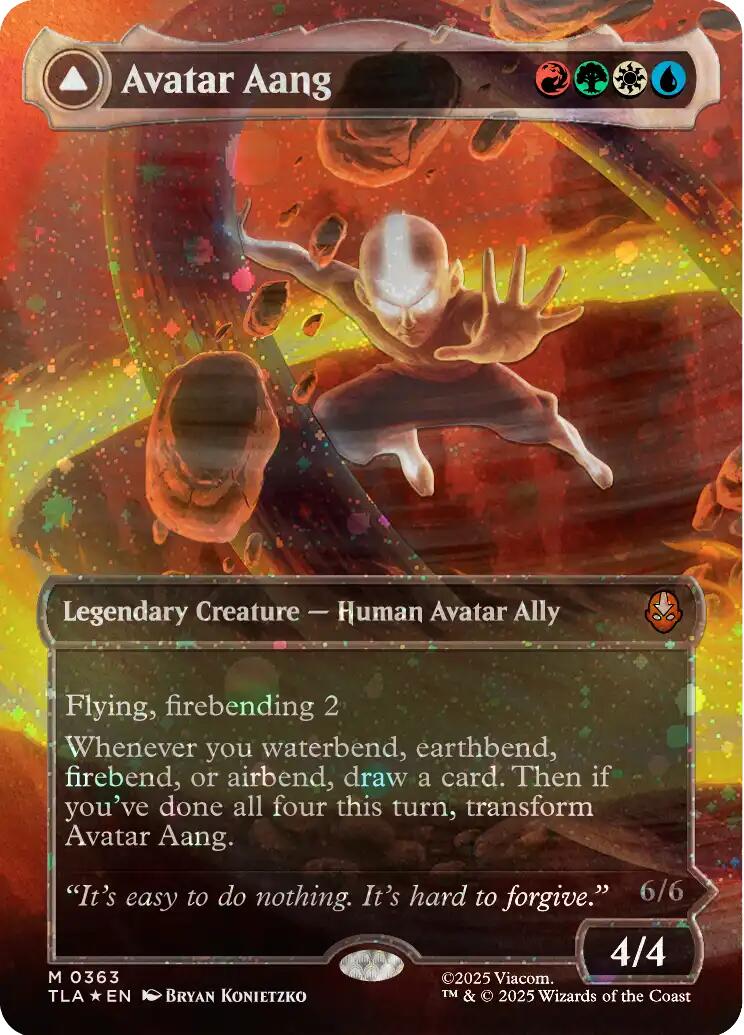 Avatar Aang (Raised Foil) [Avatar: The Last Airbender] | Tabernacle Games