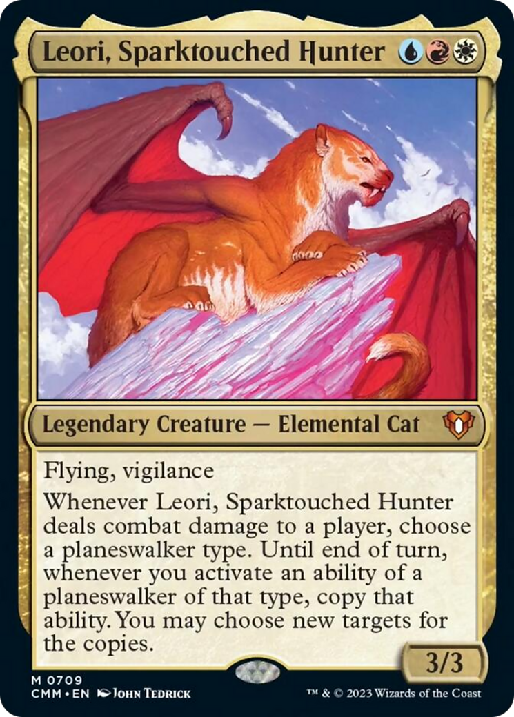 Leori, Sparktouched Hunter [Commander Masters] | Tabernacle Games