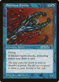 Sibilant Spirit (Oversized) [Oversize Cards] | Tabernacle Games