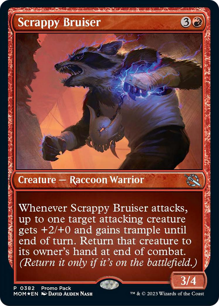 Scrappy Bruiser (Promo Pack) [March of the Machine Promos] | Tabernacle Games