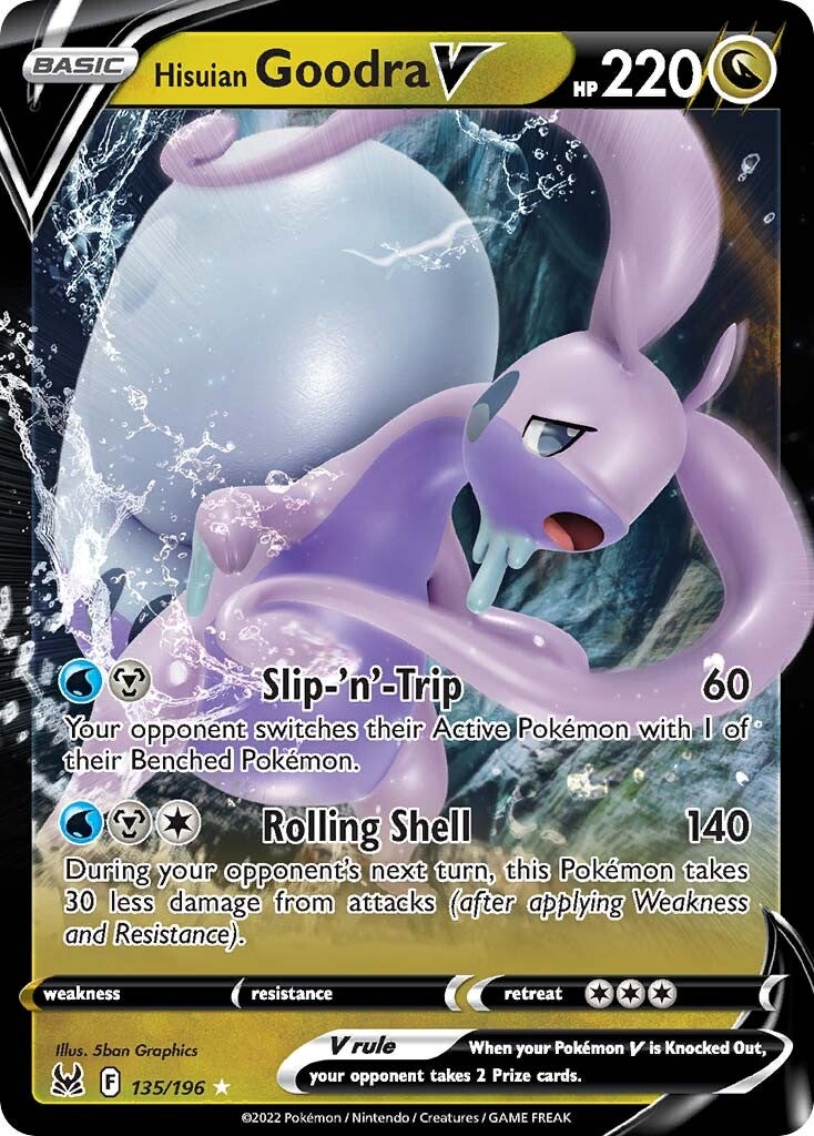 Hisuian Goodra V (135/196) [Sword & Shield: Lost Origin] | Tabernacle Games