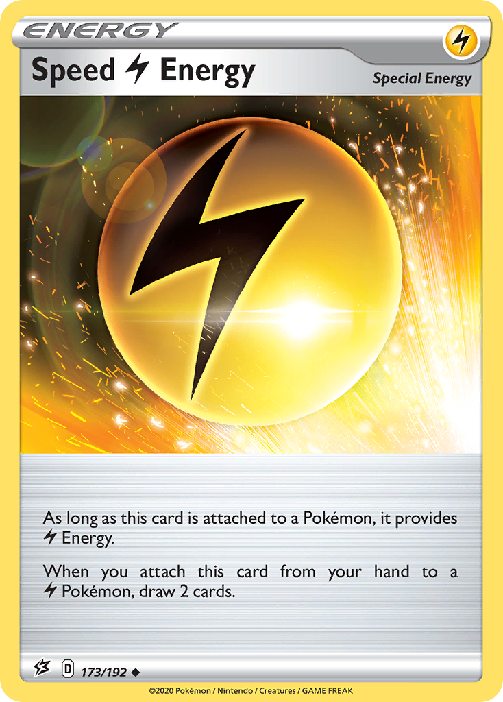 Speed Lightning Energy (173/192) [Sword & Shield: Rebel Clash] | Tabernacle Games