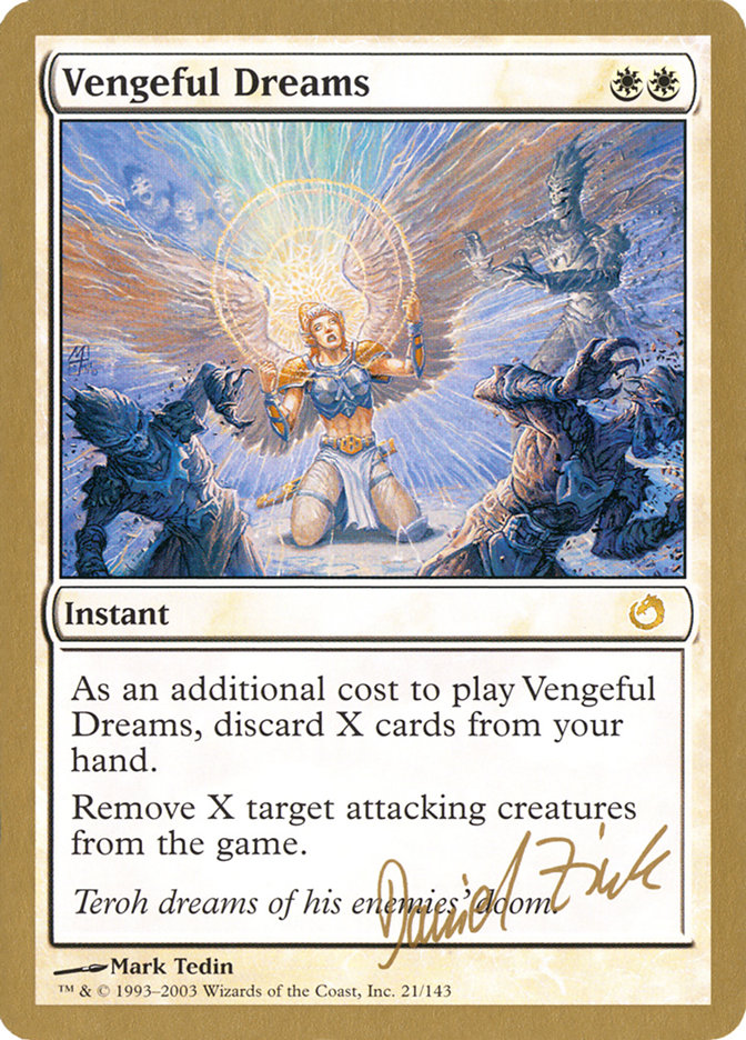 Vengeful Dreams (Daniel Zink) [World Championship Decks 2003] | Tabernacle Games