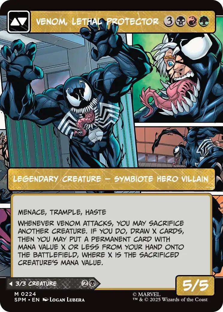 Eddie Brock (0224) (Borderless) [Marvel's Spider-Man] | Tabernacle Games