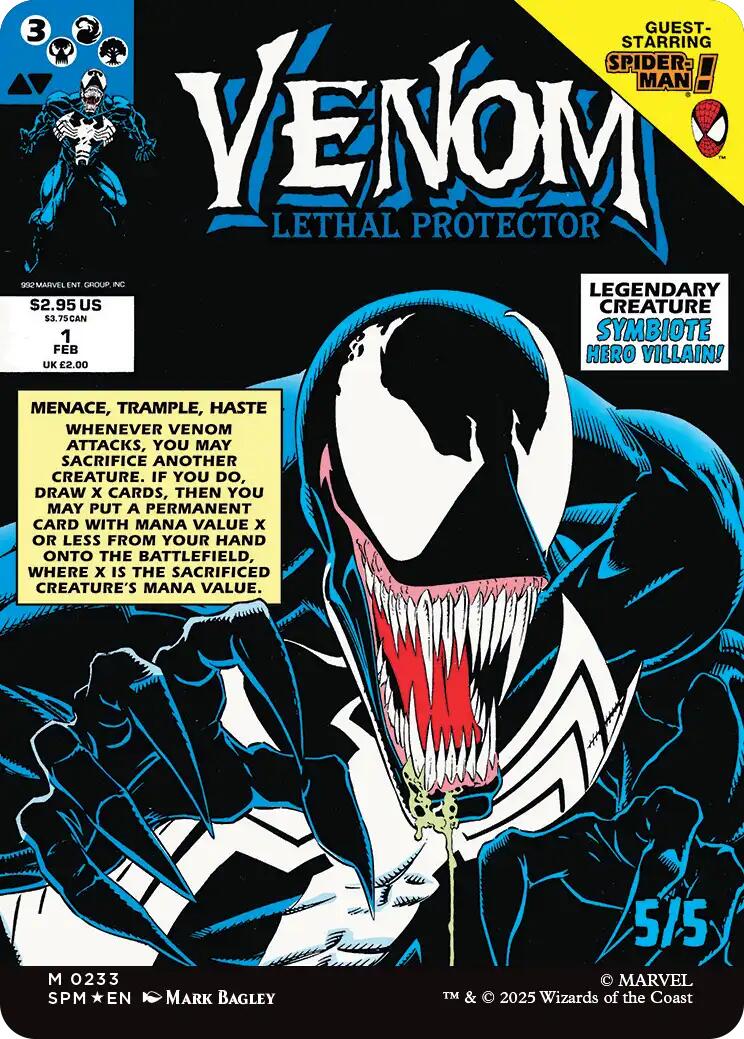 Eddie Brock (0233) (Borderless) [Marvel's Spider-Man] | Tabernacle Games