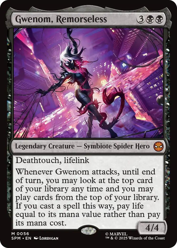Gwenom, Remorseless [Marvel's Spider-Man] | Tabernacle Games