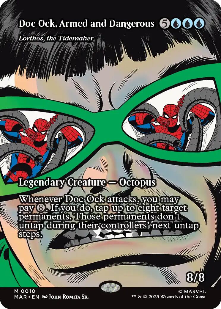 Doc Ock, Armed and Dangerous - Lorthos, the Tidemaker (Borderless) [Marvel's Spider-Man: Eternal-Legal] | Tabernacle Games