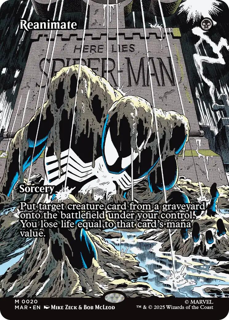 Reanimate (Borderless) [Marvel's Spider-Man: Eternal-Legal] | Tabernacle Games